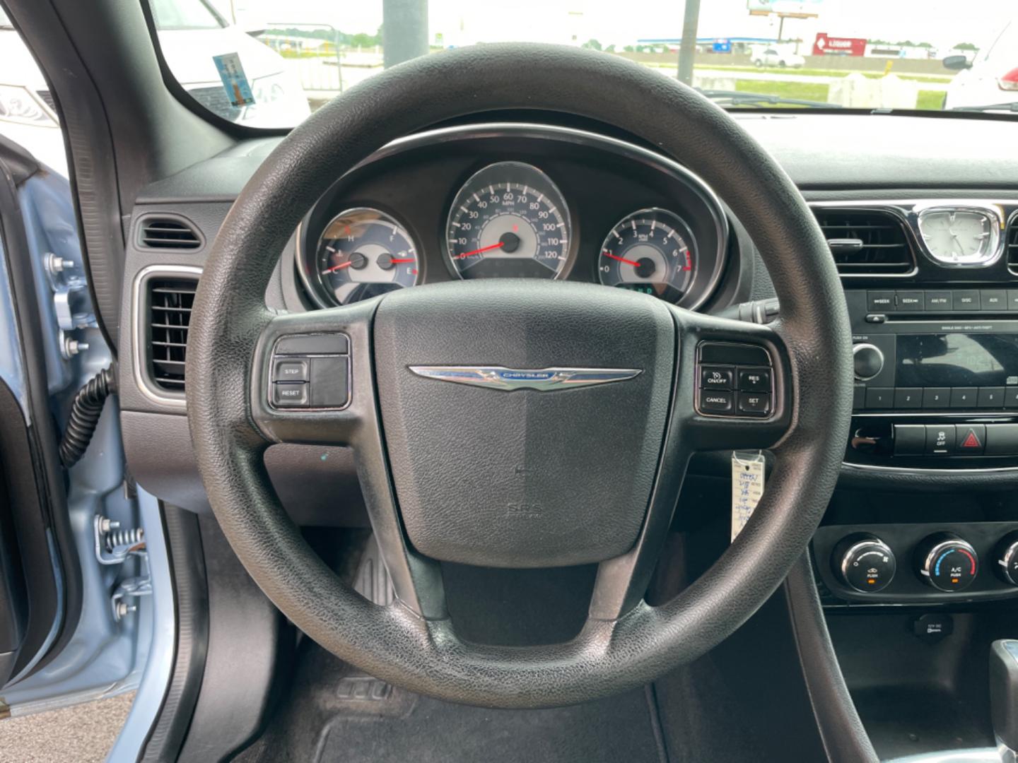 2014 Blue Chrysler 200 (1C3CCBAB0EN) with an 4-Cyl, 2.4 Liter engine, Automatic, 4-Spd transmission, located at 8008 Warden Rd, Sherwood, AR, 72120, (501) 801-6100, 34.830078, -92.186684 - Photo#13